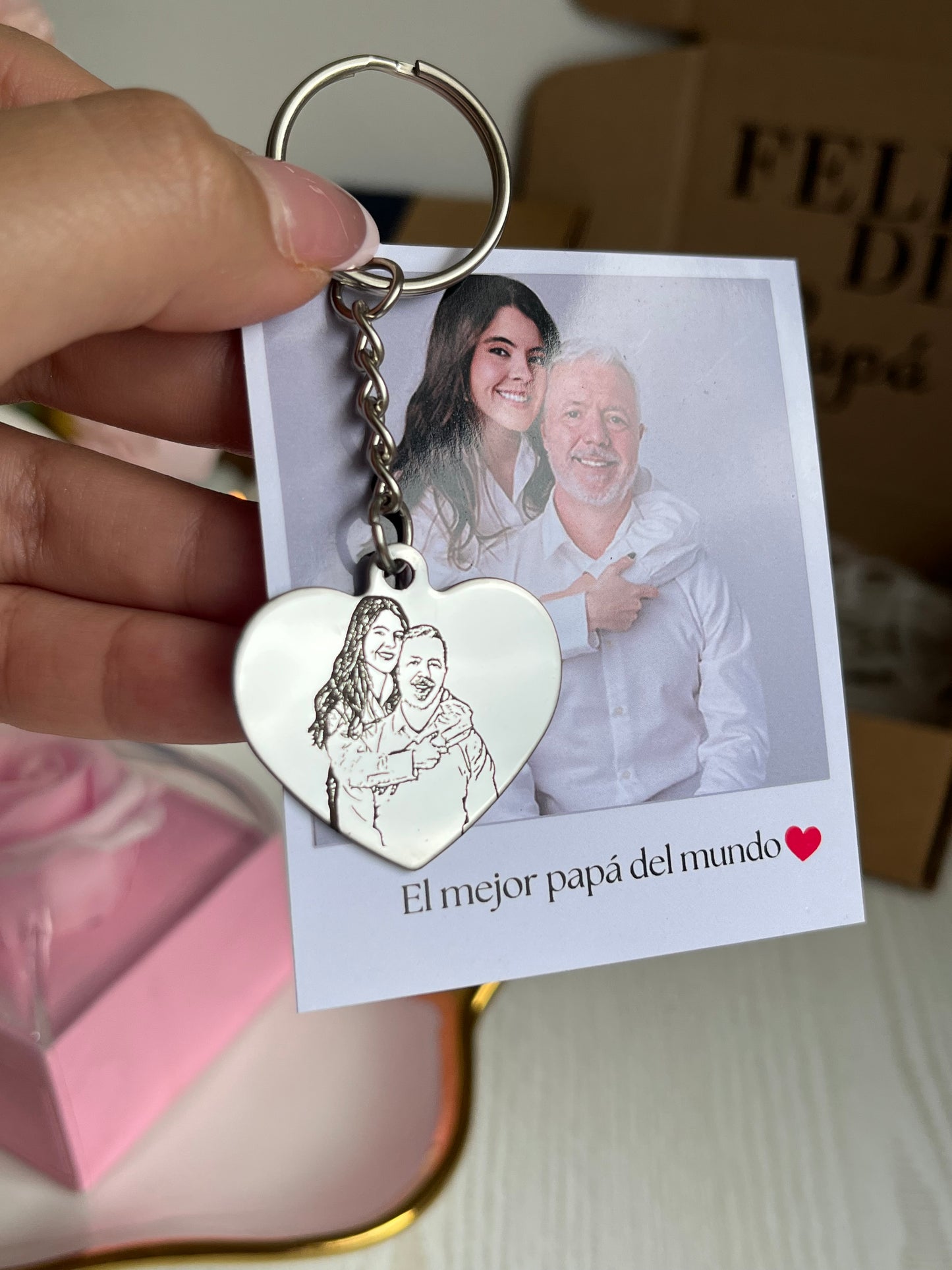 Llavero corazón