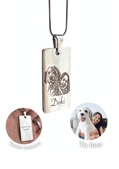 Collar rectangular Personalizado