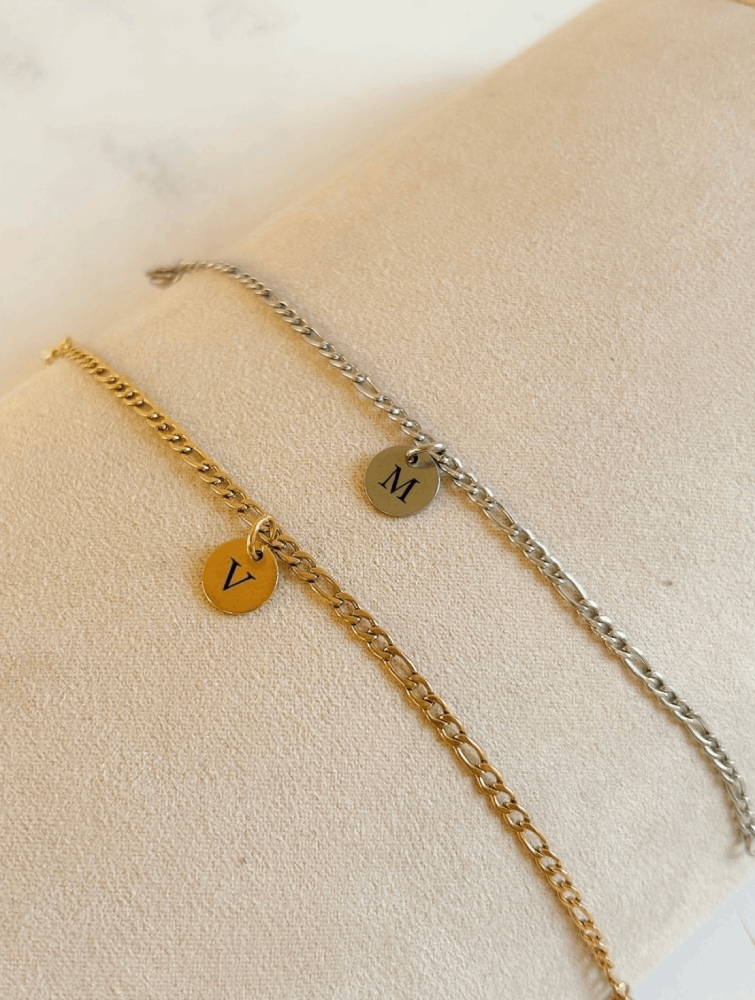 Pulseras con Iniciales
