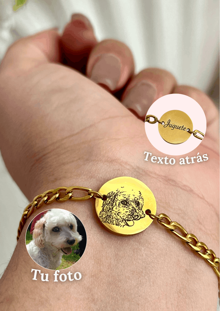 Pulsera fotograbado  Personalizado