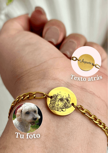 Pulsera fotograbado  Personalizado